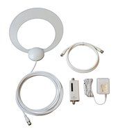 ClearStream Eclipse Amplified Indoor HDTV Antenna with Sure Grip Technology - 50 Mile Range