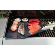 Evelin LEE Outdoor Non-stick BBQ Baking Sheets for Gas Grills, Set of 3 Mats N2