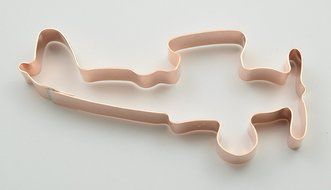 Barnstorming Biplane Airplane Cookie Cutter