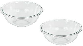 Pyrex Prepware 1-quart Glass Mixing Bowl (4 Pack) N4