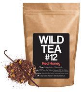 Organic Chamomile and Honeybush Tea with Vanilla Bean, Wild Tea #12 &ldquo;Red Honey&rdquo; Herbal Tea with Chamomile Flowers...