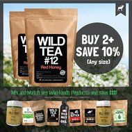 Organic Chamomile and Honeybush Tea with Vanilla Bean, Wild Tea #12 &ldquo;Red Honey&rdquo; Herbal Tea with Chamomile Flowers... N2