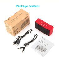 Alfastar Portable Bluetooth speaker, Modern and Stylish design with TF card and Line-in input N13