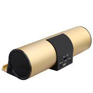 LuguLake II 10Watt Portable Bluetooth Speaker with 4000mAh External Battery Pack, Aluminum Stand Dock for iPhone... N3