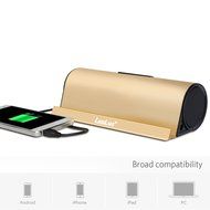 LuguLake II 10Watt Portable Bluetooth Speaker with 4000mAh External Battery Pack, Aluminum Stand Dock for iPhone... N4