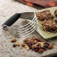 Spring Chef Dough Blender, Top Professional Pastry Cutter with Heavy Duty Stainless Steel Blades, Medium Size N3