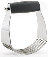 Spring Chef Dough Blender, Top Professional Pastry Cutter with Heavy Duty Stainless Steel Blades, Medium Size N7