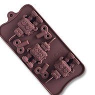 DUYI Premium Christmas Chocolate Cake Jelly Ice Silicone Fondant Mold Mould Baking, Set of 3 N6
