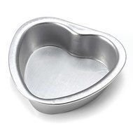 Aluminum Alloy Love Heart Shaped Cake Pan Biscuit Baking Mold 3 Sizes. N3