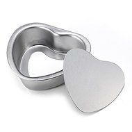 Aluminum Alloy Love Heart Shaped Cake Pan Biscuit Baking Mold 3 Sizes. N5