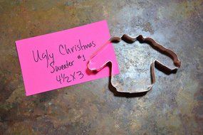 Ugly Christmas Sweater No.1 Cookie Cutter N2