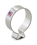 Ann Clark Balloon Cookie Cutter - 3.25 Inches - Tin Plated Steel