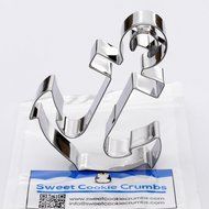 Anchor Cookie Cutter - Stainless Steel