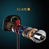 Dreaman KZ-ATES Copper Conductor Ear Hook HIFI Earphone Sport Headphones with Foam Tips N7