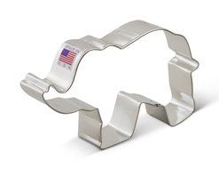 Ann Clark Elephant Cookie Cutter - 5 Inches - Tin Plated Steel