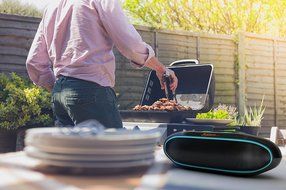 iFox IFS309 Wireless Portable Bluetooth Speaker for iPhone iPad Android or Computer with FM Radio, AUX, USB, SD... N7