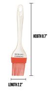 Silicone Pastry Brush Green By Big Bang Cooking - the Perfect Baster or Basting Olive Oil, Butter, BBQ Sauce,... N7