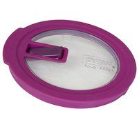 Pyrex 7201-NLC Round Pink 4 Cup Vented No-Leak Lid replaces 7201-PC (4 Pack) N4