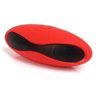 Bluetooth Speaker,Womail Portable FM Handfree Speaker for Mobile Phone PC Red