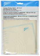 Ateco Canvas Pastry Cloth and Rolling Pin Cover, 25&quot; x 20&quot;