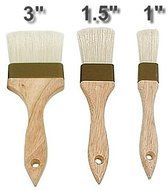 3 COMMERCIAL PASTRY BRUSH SET
