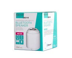 ZAZZ ZBS118 Bluetooth Speaker, White N4