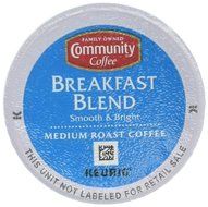 Community Coffee Breakfast Blend Keurig K-Cups, 12 Count