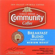 Community Coffee Breakfast Blend Keurig K-Cups, 12 Count N4
