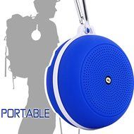 FULiYEAR Portable Bluetooth Speakers Mini for Camping Hiking Climbing Outdoor Sports - Blue N3