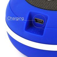 FULiYEAR Portable Bluetooth Speakers Mini for Camping Hiking Climbing Outdoor Sports - Blue N7