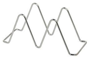 Harold Import Company HIC Taco Rack, Silver, Set of 2