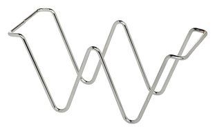 Harold Import Company HIC Taco Rack, Silver, Set of 2 N2