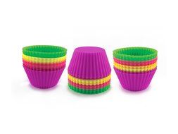 Grazia&reg; 24 Pack Reusable Silicone Baking Cups/Cupcake Liners - Lifetime Guarantee - Dishwasher Safe! N4