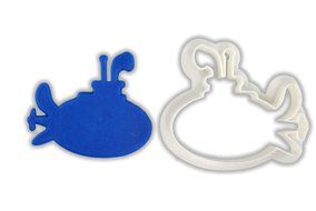 Submarine Cookie Cutter - LARGE - 4 Inches