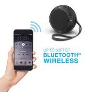 Merkury Innovations Xplorer 5W Rugged Wireless Bluetooth Speaker. Built-in Speakerphone, Playback &amp; Volume Controls... N6