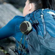 Merkury Innovations Xplorer 5W Rugged Wireless Bluetooth Speaker. Built-in Speakerphone, Playback &amp; Volume Controls... N15