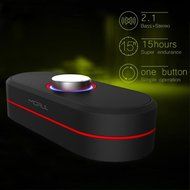 Bluetooth Speaker, EIVOTOR H2 2.1 Channel HiFi Portable Wireless Super Bass Speaker 3D Stereo NFC Boombox Subwoofer... N7