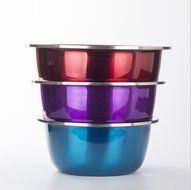 Meleg Otthon Heavy Duty Stainless Steel Basin Mixing Bowls Large Metal Mixing Bowls Cooking Bowl Nesting Bowl... N6