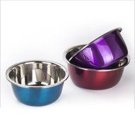 Meleg Otthon Heavy Duty Stainless Steel Basin Mixing Bowls Large Metal Mixing Bowls Cooking Bowl Nesting Bowl... N8