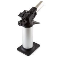 Zenware Refillable Professional Culinary Butane Torch Lighter for Cooking Welding Soldering &amp; Brazing - Gray N3