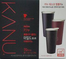 Best Coffee Maxim KANU Americano Instant Coffee 1.6g 70 sticks with Gift (Dark Roasted) N15