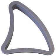 Shark Fin Cookie Cutter 3.5