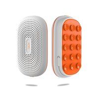 Progre&reg; Portable Bluetooth Wireless Speaker Built-In Mic and Power Bank(White)