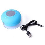 Ecandy Bluetooth Shower Speaker, Water Resistant, Hands Free Portable Speakerphone with Built-in Mic, 6 Hours... N4