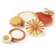 Cuisipro Snap Fit Cookie Cutters Set of 5, Round Shapes N3