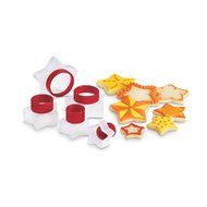 Cuisipro Snap Fit Cookie Cutters Set of 5, Round Shapes N6