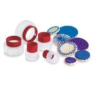 Cuisipro Snap Fit Cookie Cutters Set of 5, Round Shapes N14