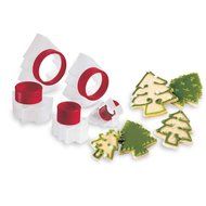 Cuisipro Snap Fit Cookie Cutters Set of 5, Round Shapes N23