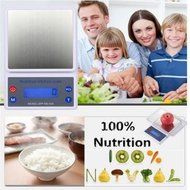 UR Kitchen Gadgets 5Kg/1g Smart Digital Kitchen Scale APP Bluetooth Nutritional Food Scale For IOS / Android N3