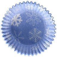 Oasis Supply Baking Cups, Standard, 50-Count, Snowflake N2
